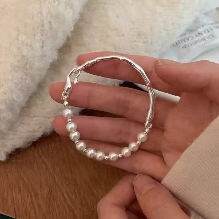 Pearl Bracelet For Women, New Popular Bracelet, Light Luxury, Niche, Versatile Bracelet, Exquisite Bracelet, Bracelet Jewelry - Image 2